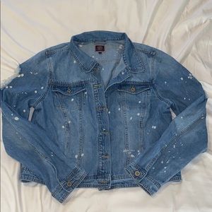 Distressed Denim Jacket